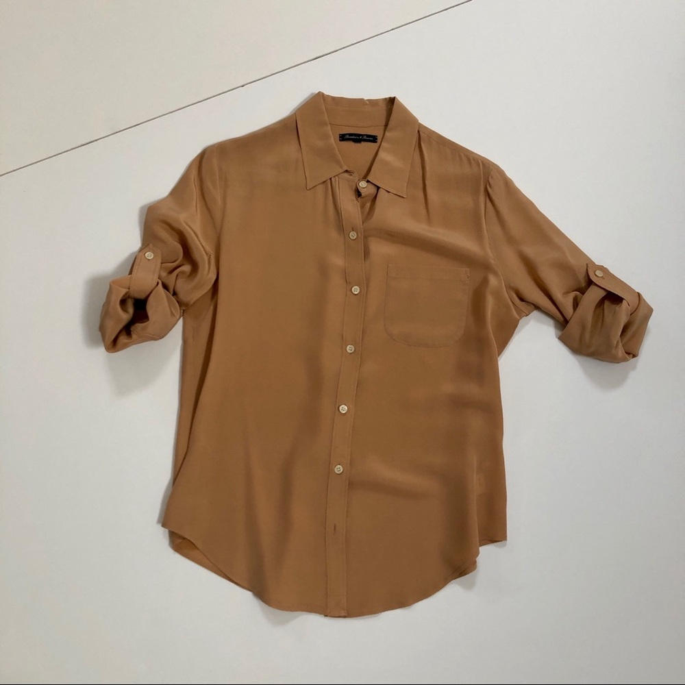 silk blouse